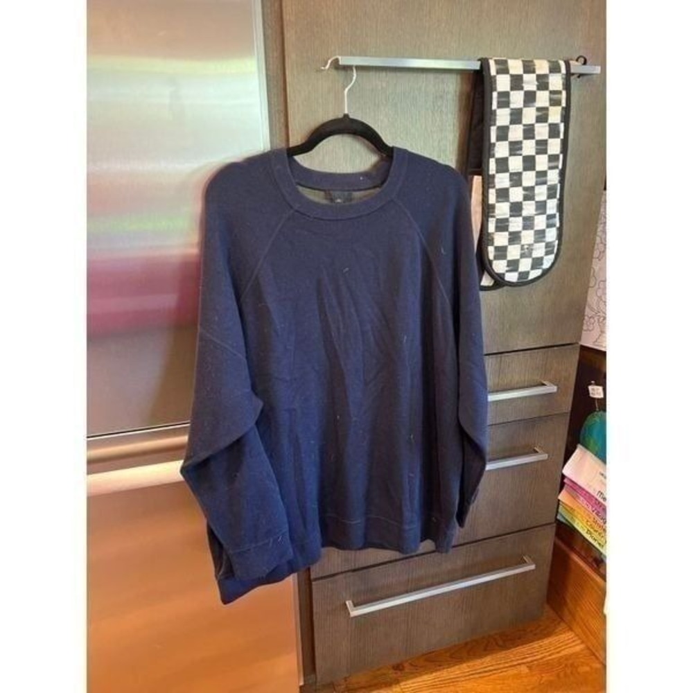 J.Crew men's blue sweater size XL